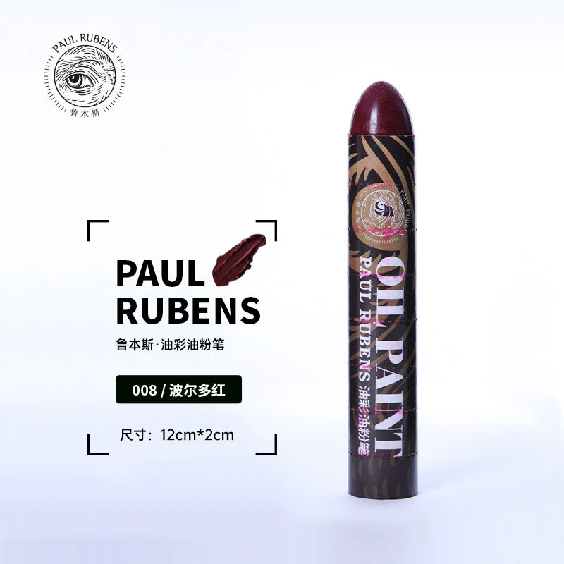 A Vulso - Preto - Vermelhos e Violetas - Paul Rubens Haiya - Pastéis a Óleo Tamanho Jumbo 12cmx2cm - Todos os Niveis