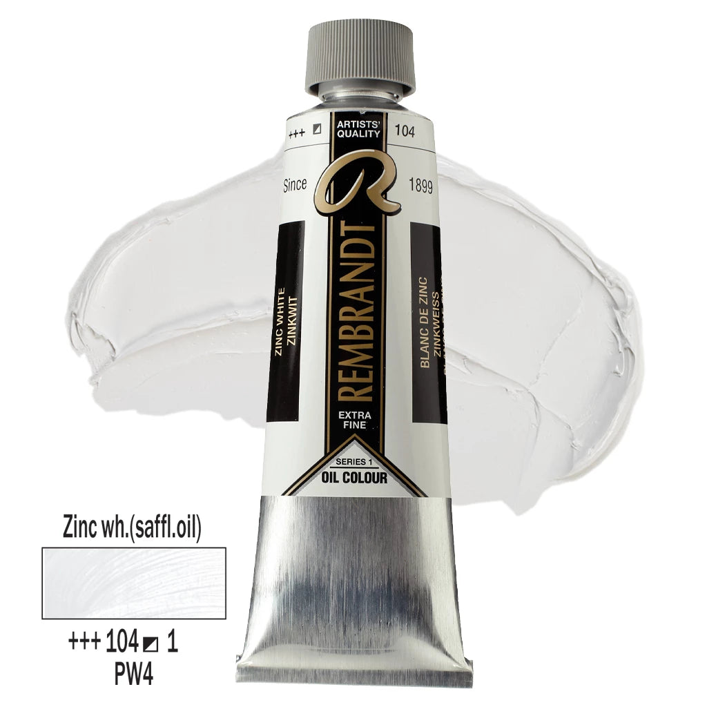 Avulso-Tinta a Óleo Rembrandt Extra Fine Royal Talens - Brancos– Tubos 40ml