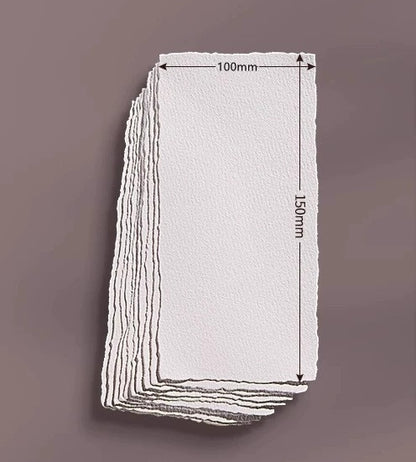 Papel de Aguarela para Postais - 300g/m2 - (Prensa Fria) Textura Média