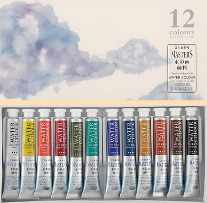 Aguarela Marie´s Masters Watercolor Conjuntos 12 Cores x 9ml