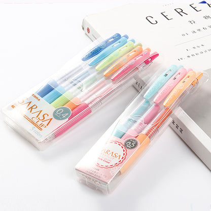 Canetas de Gel ZEBRA Clip-Vários Conjuntos 3/4/10/20 Cores + 20º Aniversário - Edição Limitada de 47 Cores