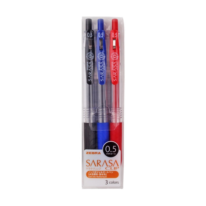 Canetas de Gel ZEBRA Clip-Vários Conjuntos 3/4/10/20 Cores + 20º Aniversário - Edição Limitada de 47 Cores