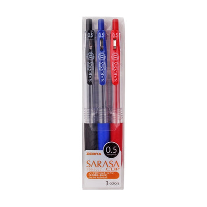 Canetas de Gel ZEBRA Clip-Vários Conjuntos 3/4/10/20 Cores + 20º Aniversário - Edição Limitada de 47 Cores