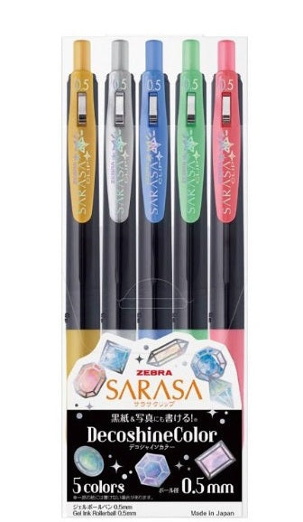 Canetas de Gel ZEBRA Clip-Vários Conjuntos 3/4/10/20 Cores + 20º Aniversário - Edição Limitada de 47 Cores
