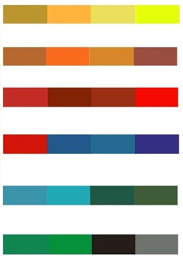 Amostra Aguarela Sinours Artist Watercolor 24 Cores x 0.5ml