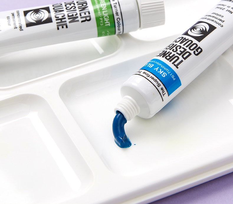Set de Guache Turner Design – Conjunto de 12 Cores (25ml) | Qualidade Profissional Japonesa