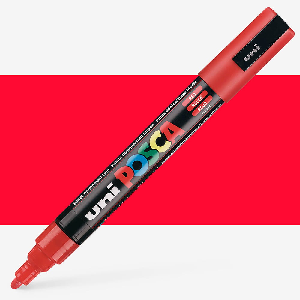 Compra Conjunta - Marcador Uni POSCA PC-5M (Ponta Média 1.8-2.5mm) À Unidade - 53 Cores