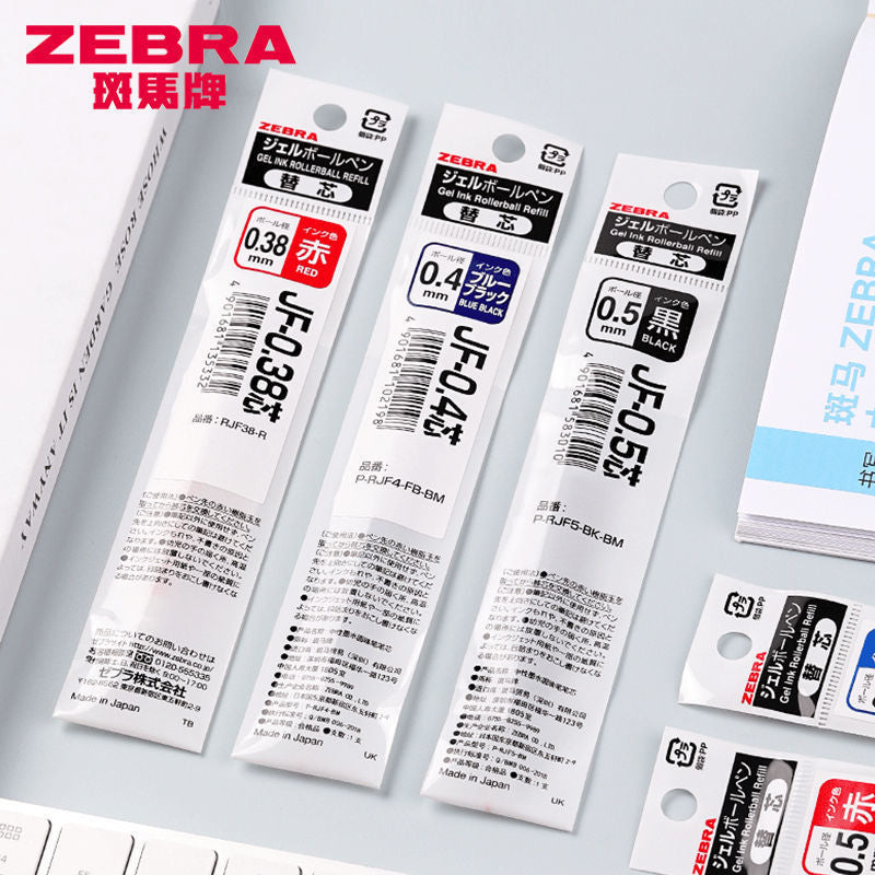 Recargas de Substituição ZEBRA Sarasa Clip- 0.3/0.38/0.4/0.5/0.7/1.0mm - Várias Cores