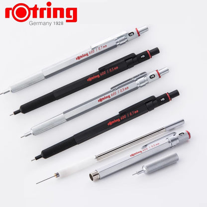 Lapiseira Rotring 600 - 0.5/0.7mm - Metal - Desenho Técnico e Artístico