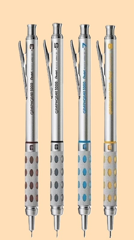 Compra Conjunta Lapiseira Pentel GraphGear 1000 - 0.3mm / 0.5mm / 0.7mm / 0.9mm (até 44% desconto)
