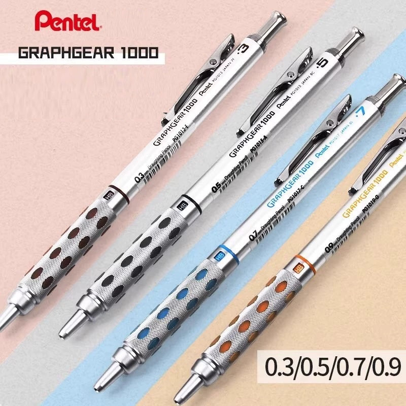 Compra Conjunta Lapiseira Pentel GraphGear 1000 - 0.3mm / 0.5mm / 0.7mm / 0.9mm (até 44% desconto)