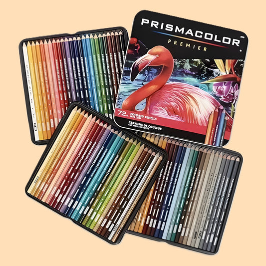 Lápis de Cor Prismacolor Premier Soft Core – Conjunto de 72 Cores Caixa Metálica