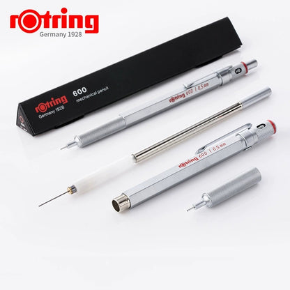Lapiseira Rotring 600 - 0.5/0.7mm - Metal - Desenho Técnico e Artístico