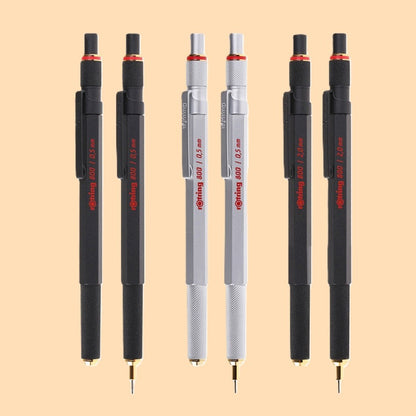 Lapiseira Rotring 800 - 0.5/0.7mm - Metal - Alto Desempenho