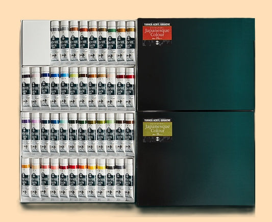 Conjunto Profissional de Guache Acrílico Turner Acryl Gouache – 45 Cores x 20ml