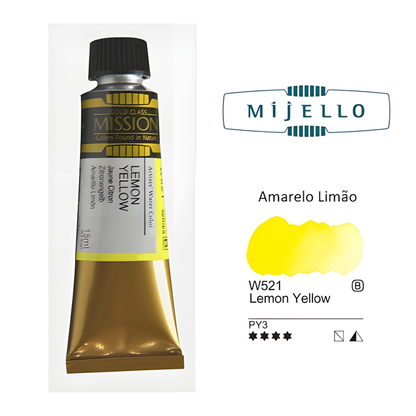 Compra Conjunta - Aguarelas Profissionais Mijello-Mission Gold Class-Pure Pigment -15ml à Unidade - Séries A, B e C até 40% Desconto