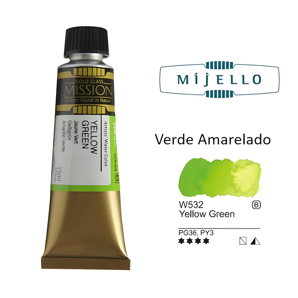 Compra Conjunta - Aguarelas Profissionais Mijello-Mission Gold Class-Pure Pigment -15ml à Unidade - Séries A, B e C até 40% Desconto