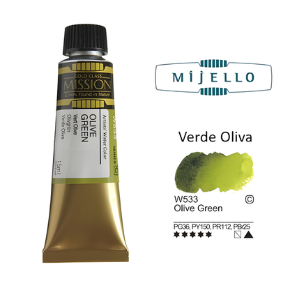 Compra Conjunta - Aguarelas Profissionais Mijello-Mission Gold Class-Pure Pigment -15ml à Unidade - Séries A, B e C até 40% Desconto