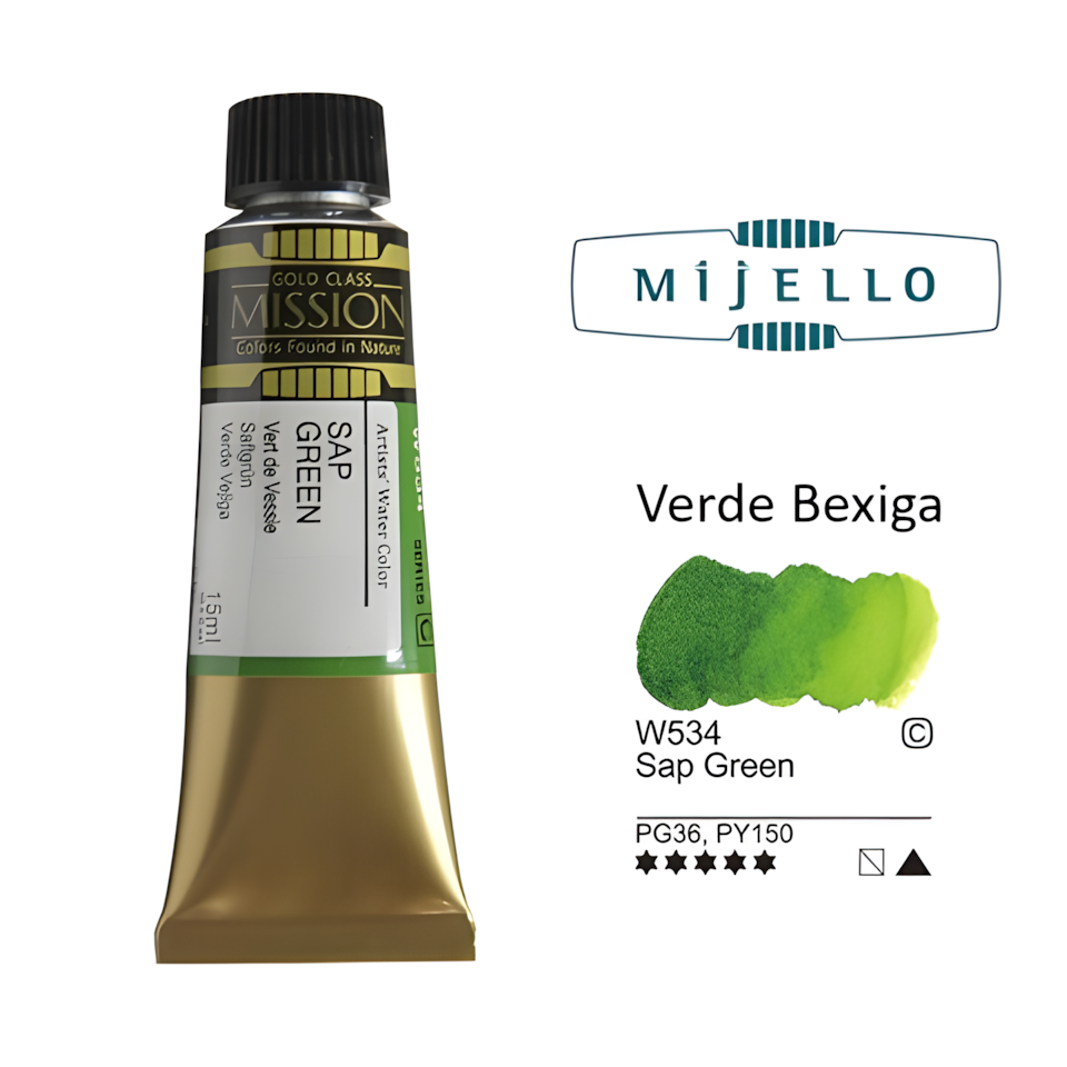 Compra Conjunta - Aguarelas Profissionais Mijello-Mission Gold Class-Pure Pigment -15ml à Unidade - Séries A, B e C até 40% Desconto