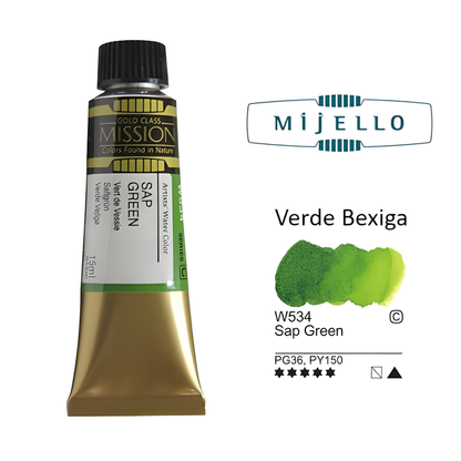 Compra Conjunta - Aguarelas Profissionais Mijello-Mission Gold Class-Pure Pigment -15ml à Unidade - Séries A, B e C até 40% Desconto