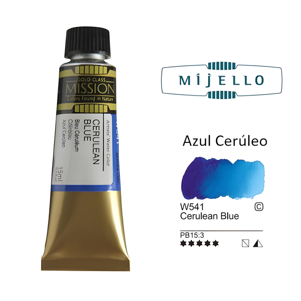 Compra Conjunta - Aguarelas Profissionais Mijello-Mission Gold Class-Pure Pigment -15ml à Unidade - Séries A, B e C até 40% Desconto
