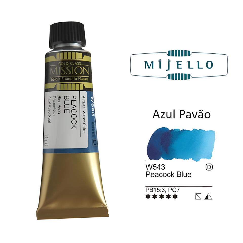 Compra Conjunta - Aguarelas Profissionais Mijello-Mission Gold Class-Pure Pigment -15ml à Unidade - Séries D e E até 38% Desconto
