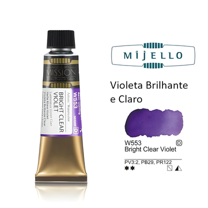 Compra Conjunta - Aguarelas Profissionais Mijello-Mission Gold Class-Pure Pigment -15ml à Unidade - Séries D e E até 38% Desconto