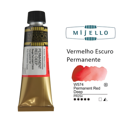 Compra Conjunta - Aguarelas Profissionais Mijello-Mission Gold Class-Pure Pigment -15ml à Unidade - Séries A, B e C até 40% Desconto