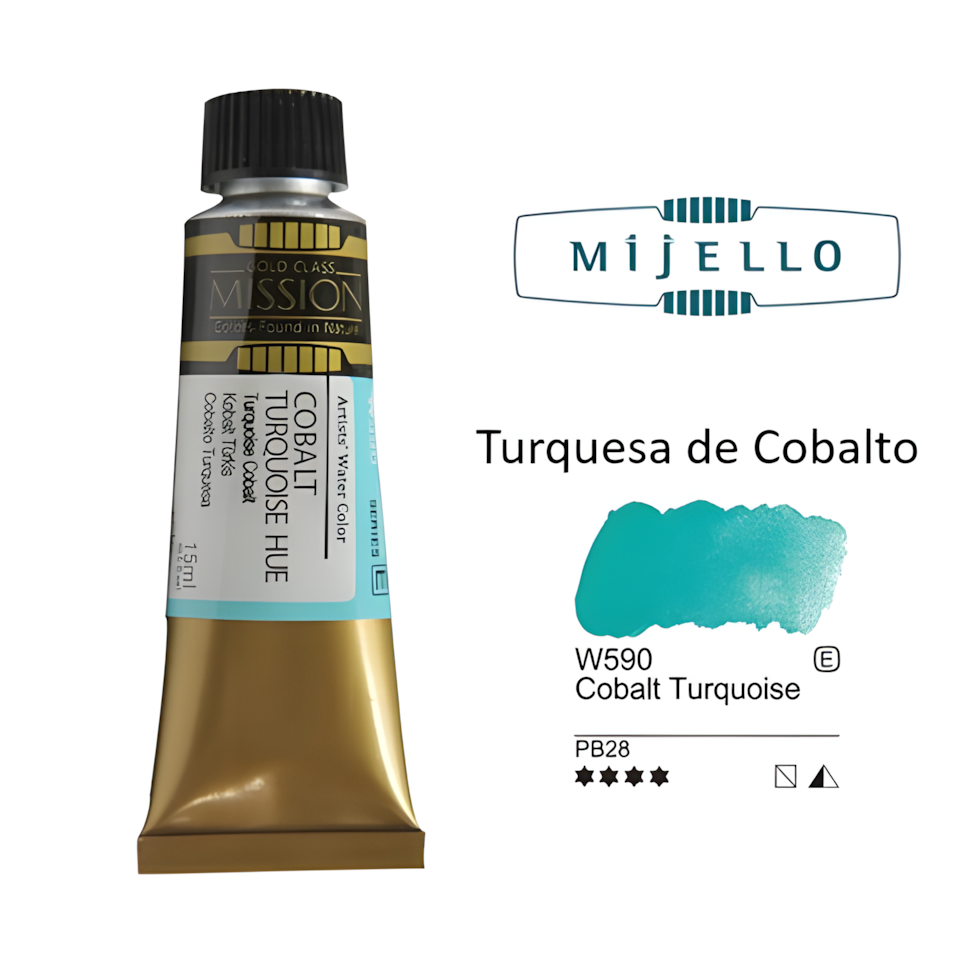 Compra Conjunta - Aguarelas Profissionais Mijello-Mission Gold Class-Pure Pigment -15ml à Unidade - Séries D e E até 38% Desconto