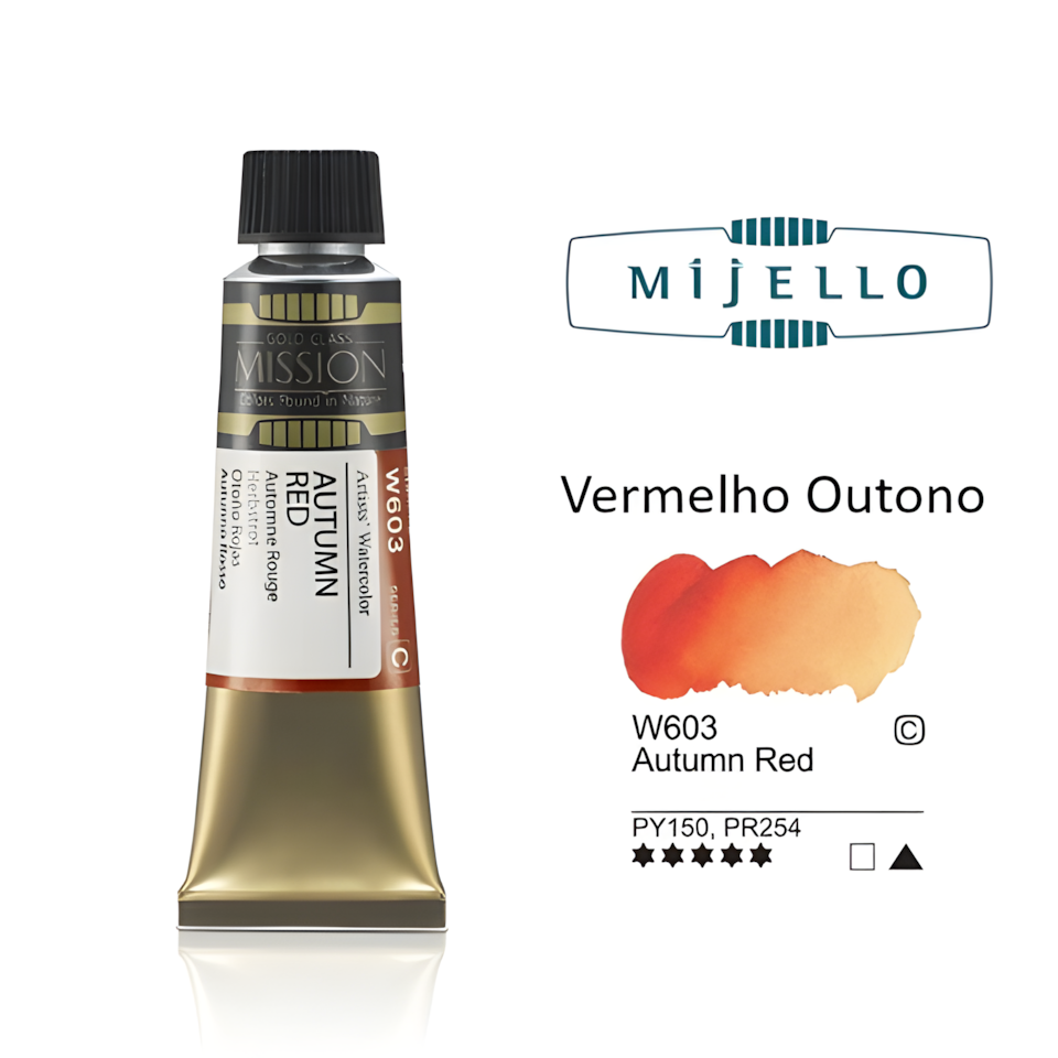 Compra Conjunta - Aguarelas Profissionais Mijello-Mission Gold Class-Pure Pigment -15ml à Unidade - Séries A, B e C até 40% Desconto