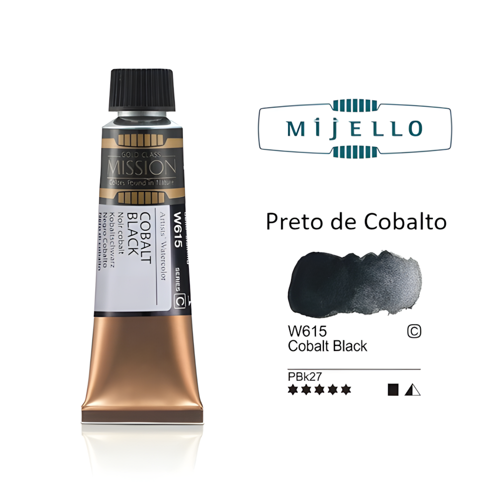 Compra Conjunta - Aguarelas Profissionais Mijello-Mission Gold Class-Pure Pigment -15ml à Unidade - Séries A, B e C até 40% Desconto