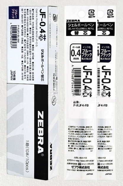 Recargas de Substituição ZEBRA Sarasa Clip- 0.3/0.38/0.4/0.5/0.7/1.0mm - Várias Cores