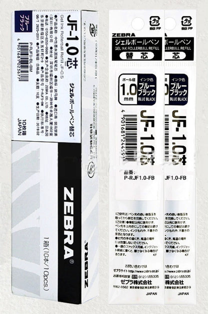 Recargas de Substituição ZEBRA Sarasa Clip- 0.3/0.38/0.4/0.5/0.7/1.0mm - Várias Cores