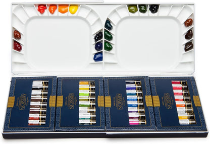 Aguarelas Profissionais Mijello-Mission Gold Class  Palette 36 Cores x 7ml + Paleta