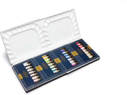 Aguarelas Profissionais Mijello-Mission Gold Class  Palette 36 Cores x 7ml + Paleta