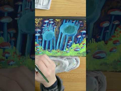 Conjunto Profissional de Guache Acrílico Turner Acryl Gouache – 12 Cores x 20ml