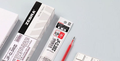 Recargas de Substituição ZEBRA Sarasa Clip- 0.3/0.38/0.4/0.5/0.7/1.0mm - Várias Cores