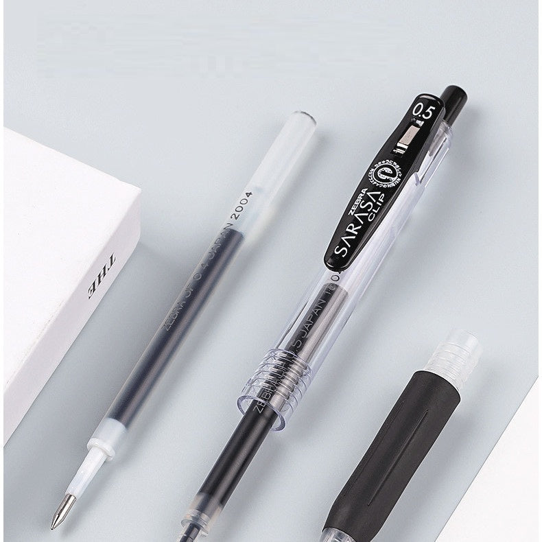 Recargas de Substituição ZEBRA Sarasa Clip- 0.3/0.38/0.4/0.5/0.7/1.0mm - Várias Cores